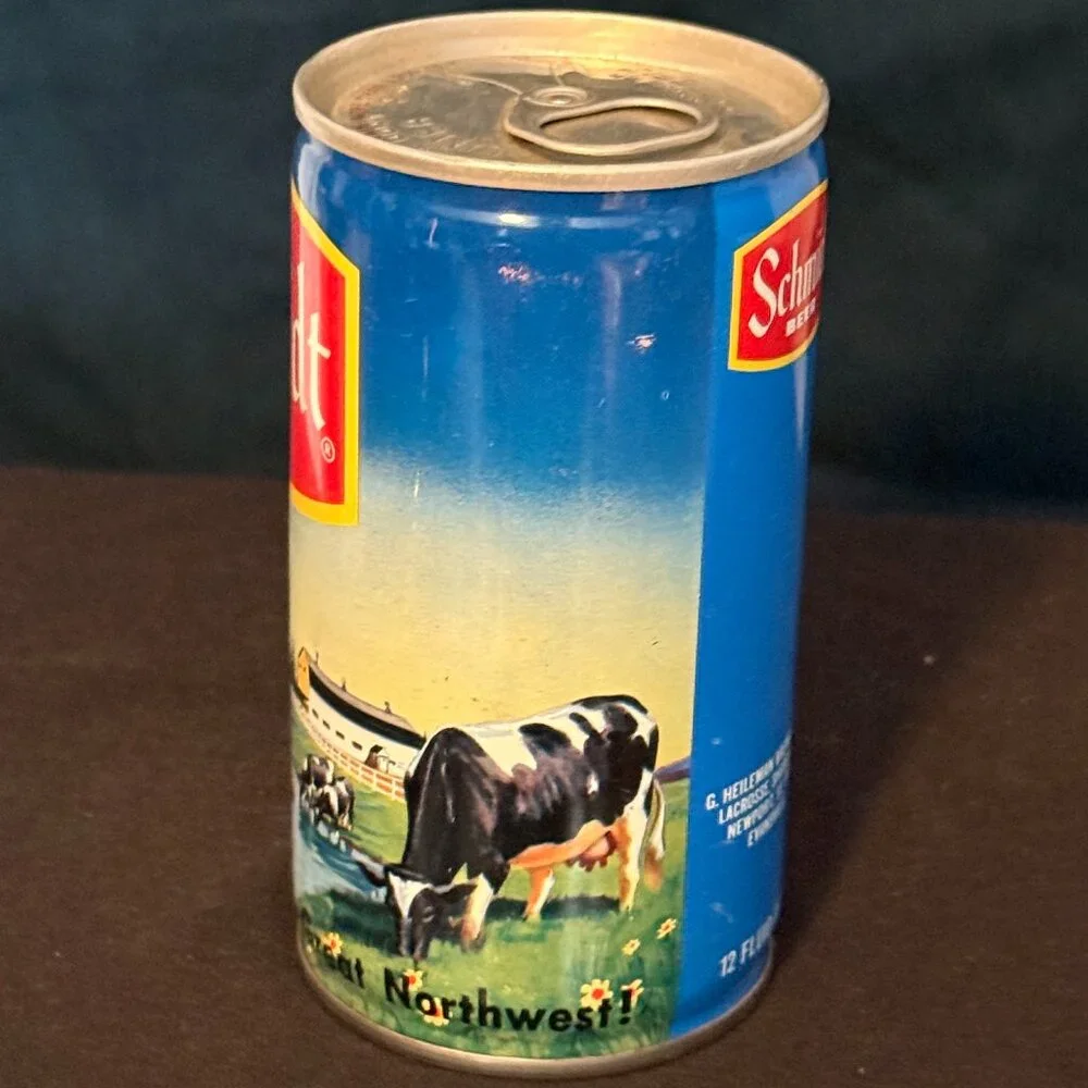 Schmidt vintage Beer can